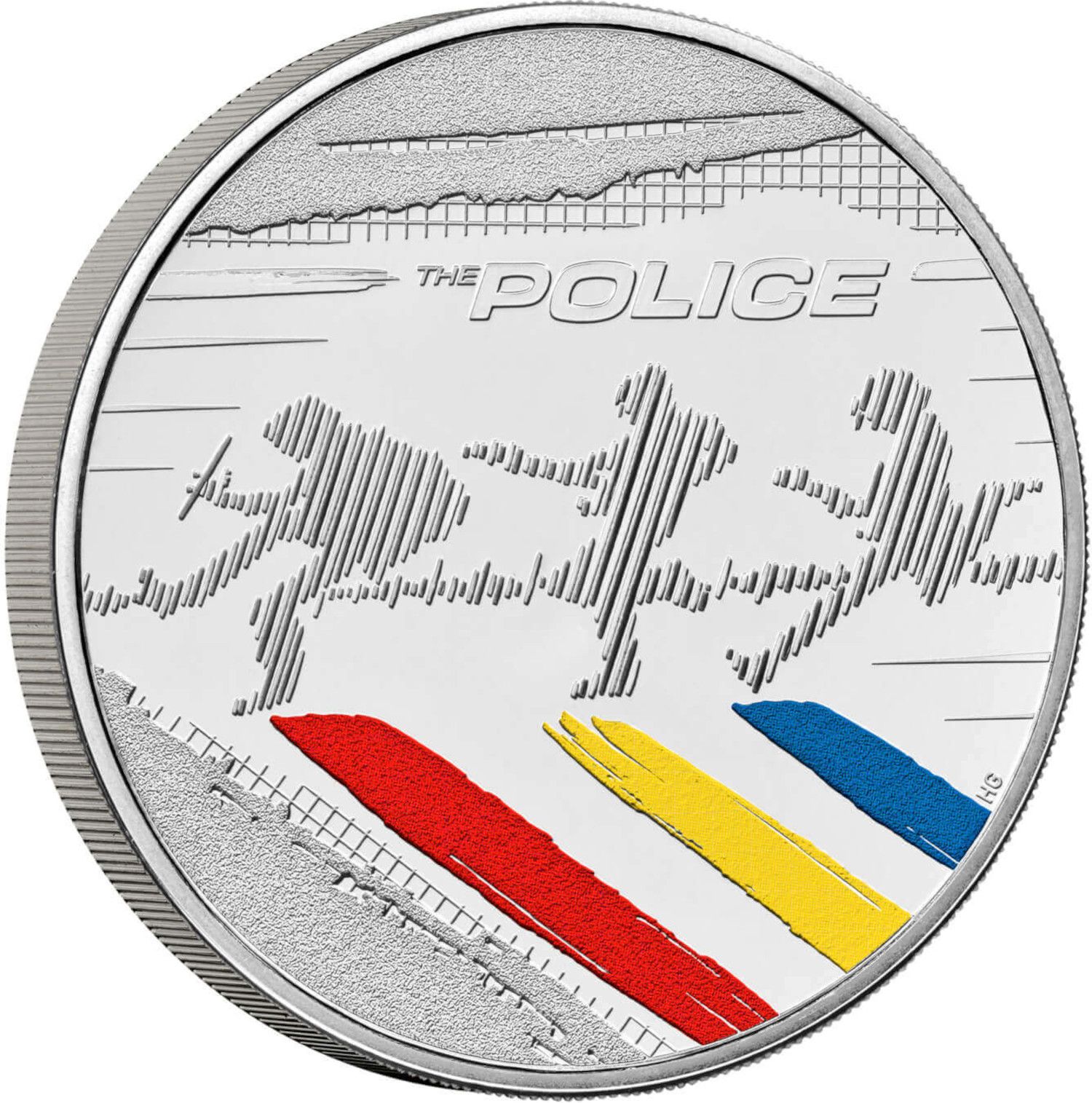 5 Pounds - Charles III The Police reverse