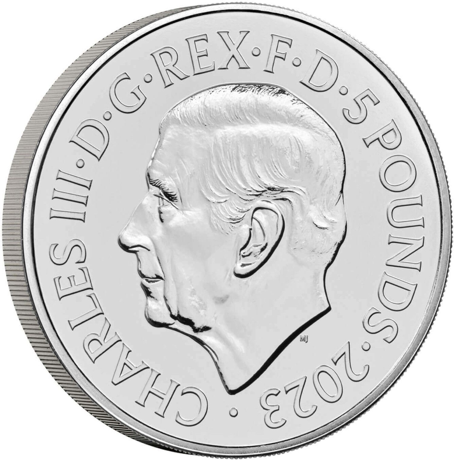 5 Pounds - Charles III The Police obverse
