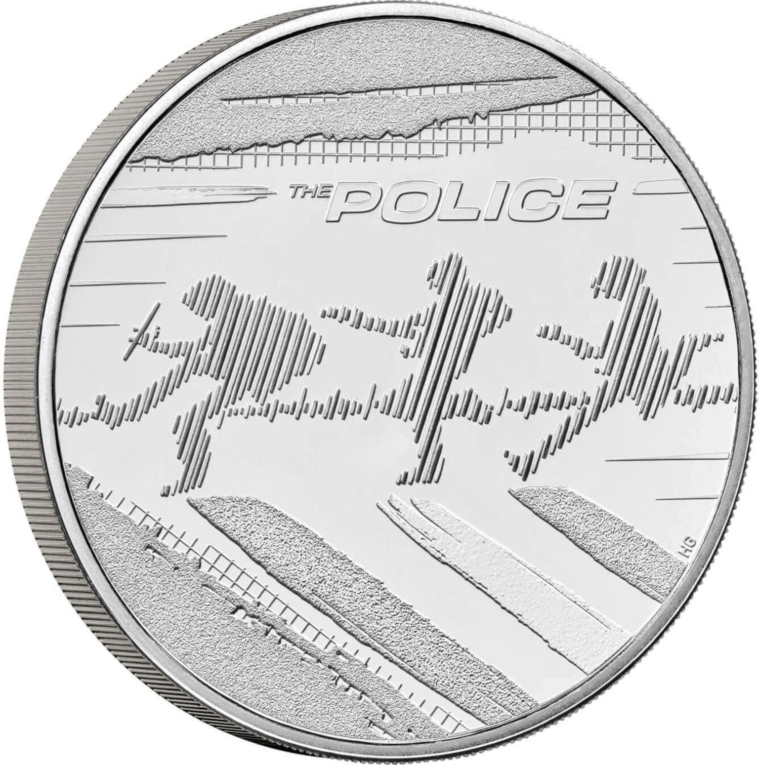 5 Pounds - Charles III The Police reverse