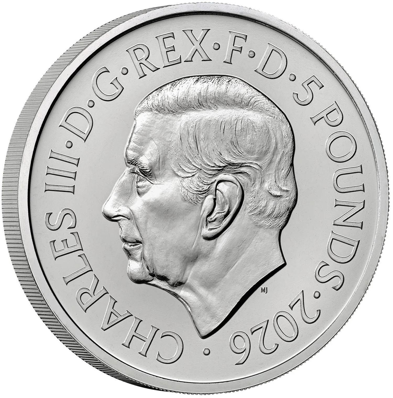 5 Pounds - Charles III The Spice Girls obverse
