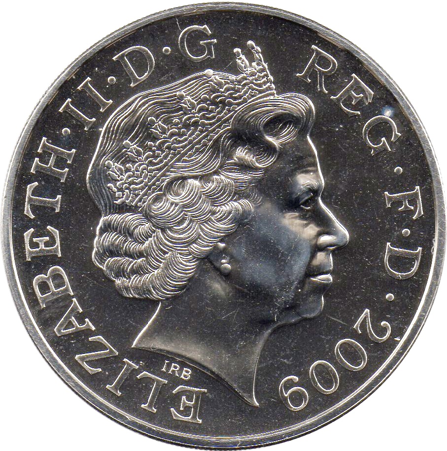 5 Pounds - Elizabeth II 4th portrait; King Henry VIII obverse