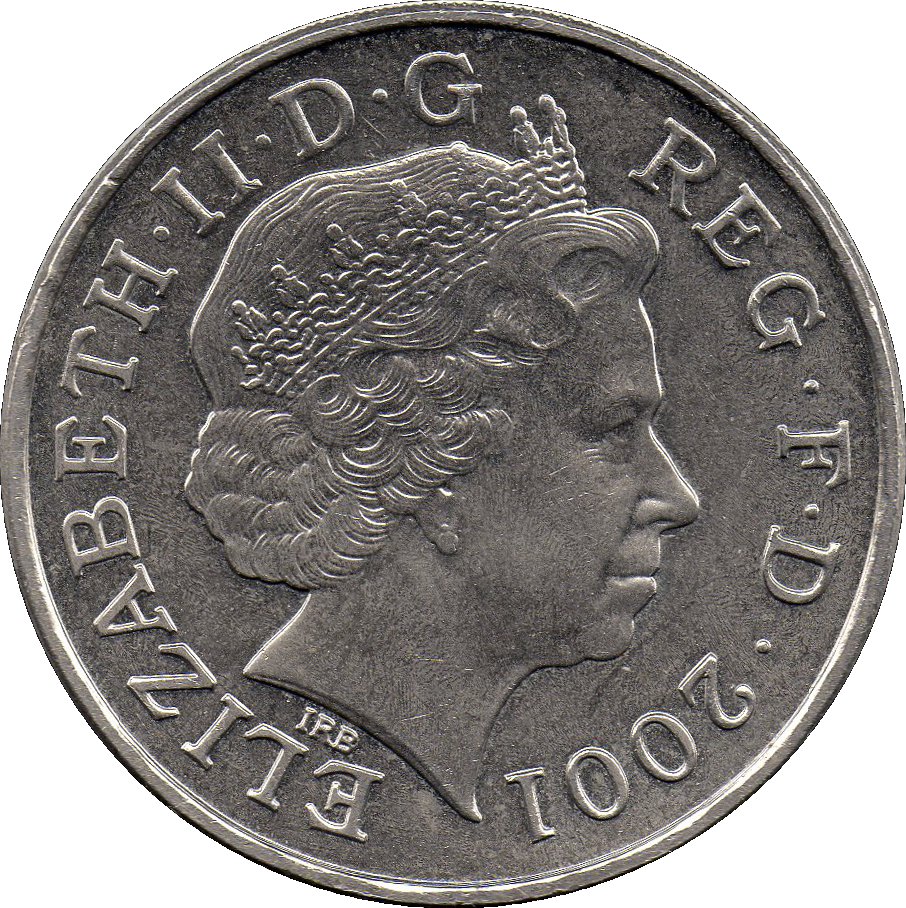 5 Pounds - Elizabeth II 4th portrait; Queen Victoria obverse