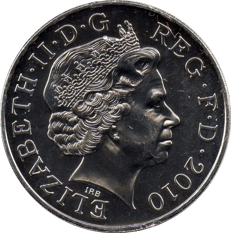 5 Pounds - Elizabeth II 4th portrait; Restoration of the Monarchy obverse