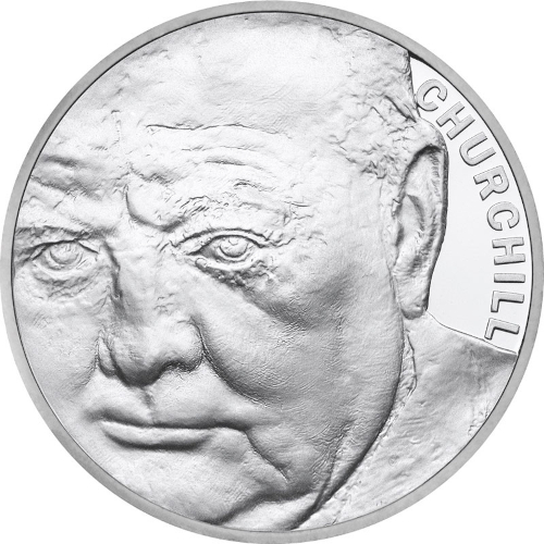 5 Pounds - Elizabeth II 4th portrait; Winston Churchill