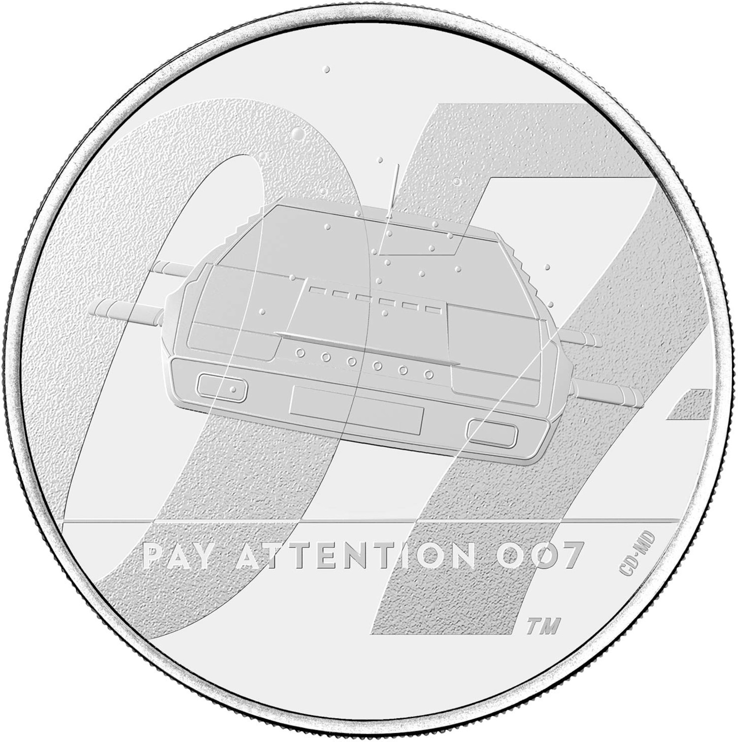 5 Pounds - Elizabeth II 5th portrait; James Bond - II reverse