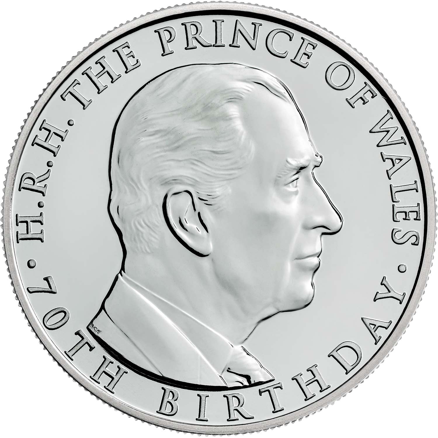 5 Pounds - Elizabeth II 5th portrait; Prince Charles 70th Birthday