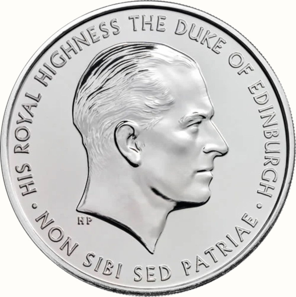5 Pounds - Elizabeth II 5th portrait; Prince Philip