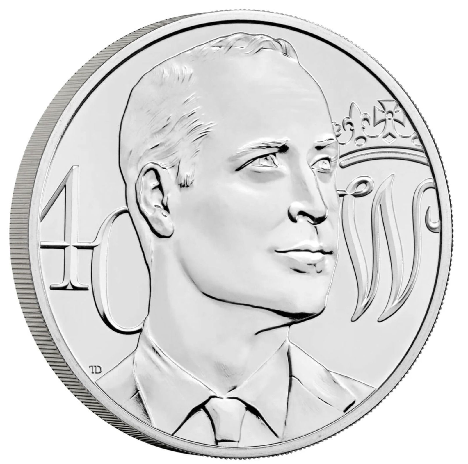 5 Pounds - Elizabeth II 5th portrait; Prince William's Birthday reverse