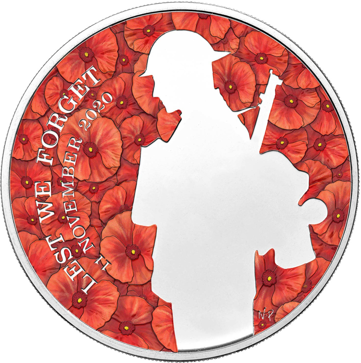 5 Pounds - Elizabeth II 5th portrait; Remembrance Day reverse