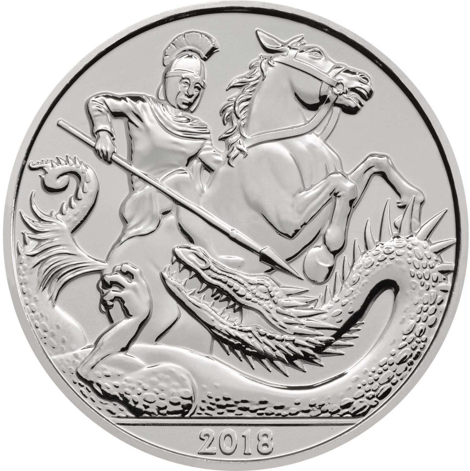 5 Pounds - Elizabeth II 5th portrait; Royal Birthday reverse