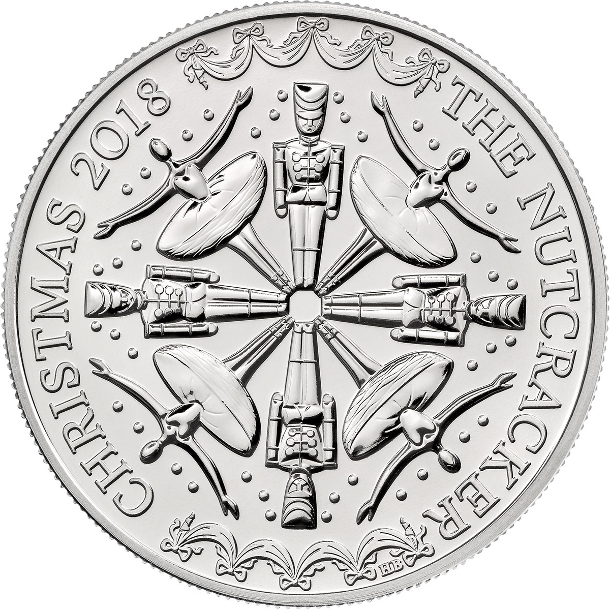 5 Pounds - Elizabeth II 5th Portrait; The Nutcracker reverse