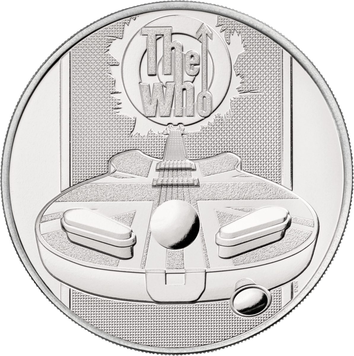 5 Pounds - Elizabeth II 5th portrait; The Who