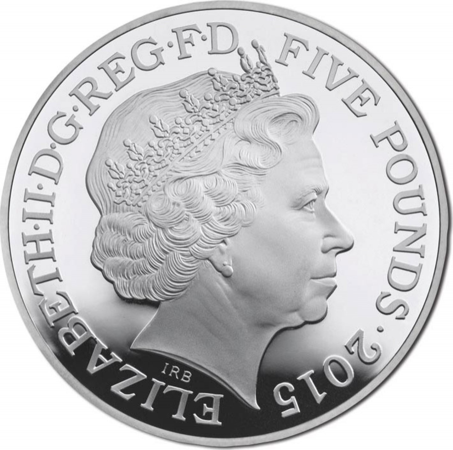 5 Pounds - Elizabeth II Gallipoli Landings; Silver Proof obverse