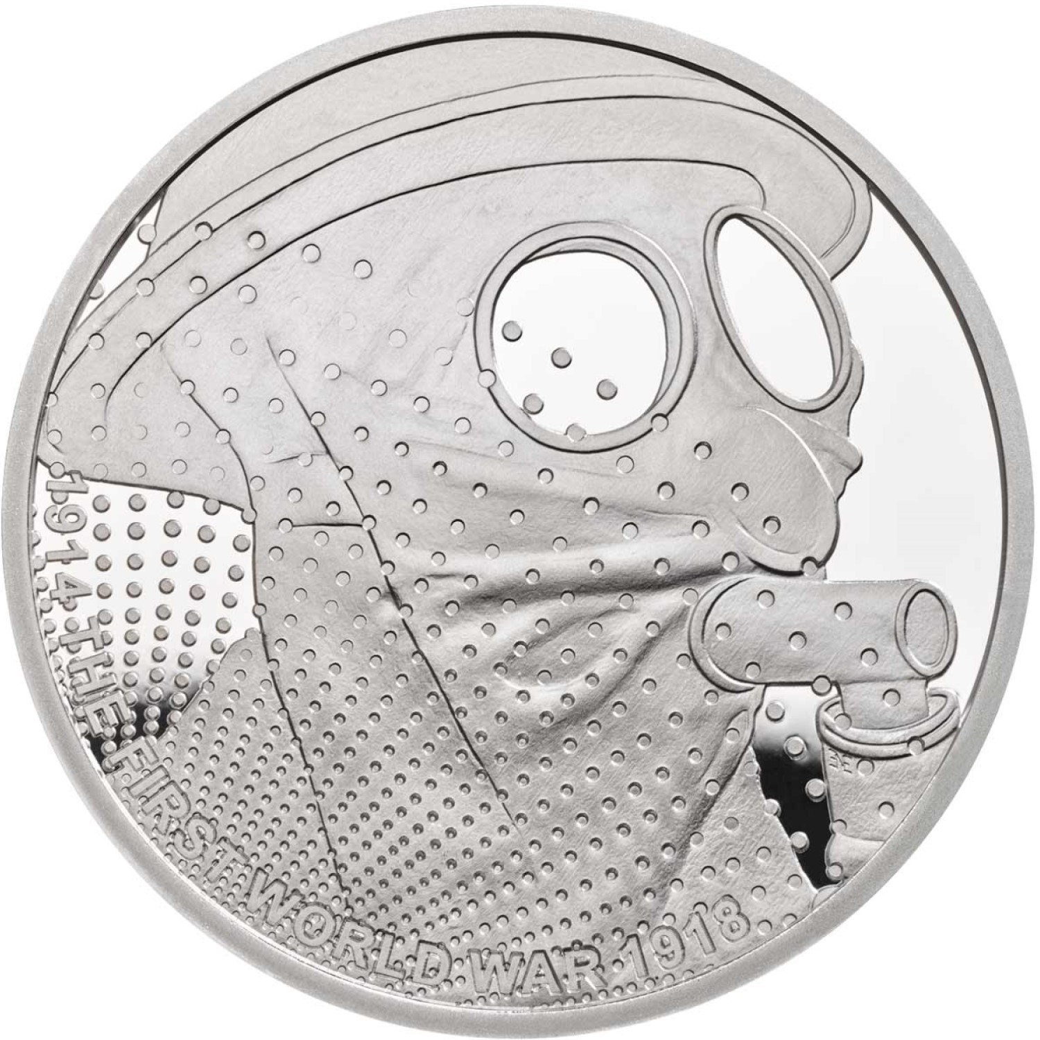 5 Pounds - Elizabeth II Gas; Silver Proof reverse