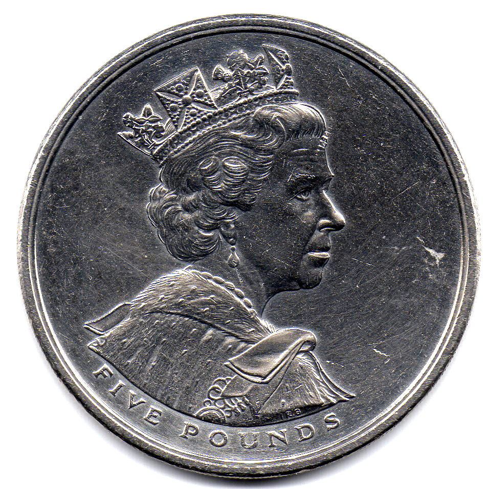 5 Pounds - Elizabeth II Golden Jubilee