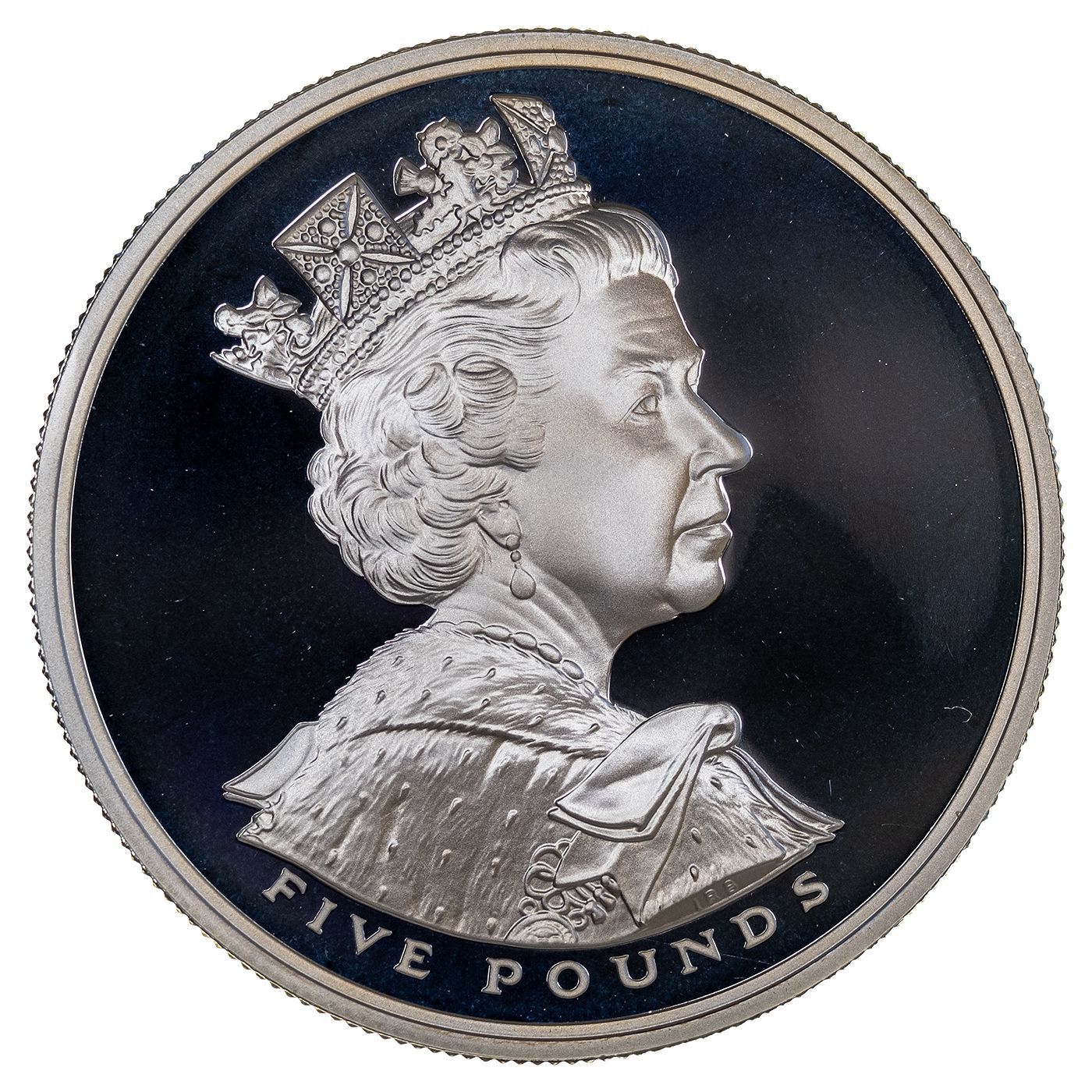 5 Pounds - Elizabeth II Golden Jubilee; Silver Proof