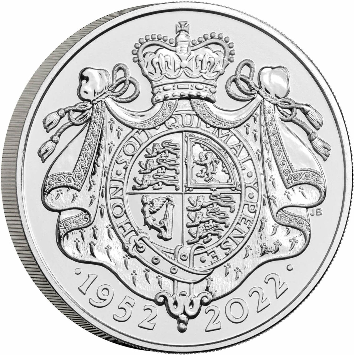 5 Pounds - Elizabeth II Platinum Jubilee reverse