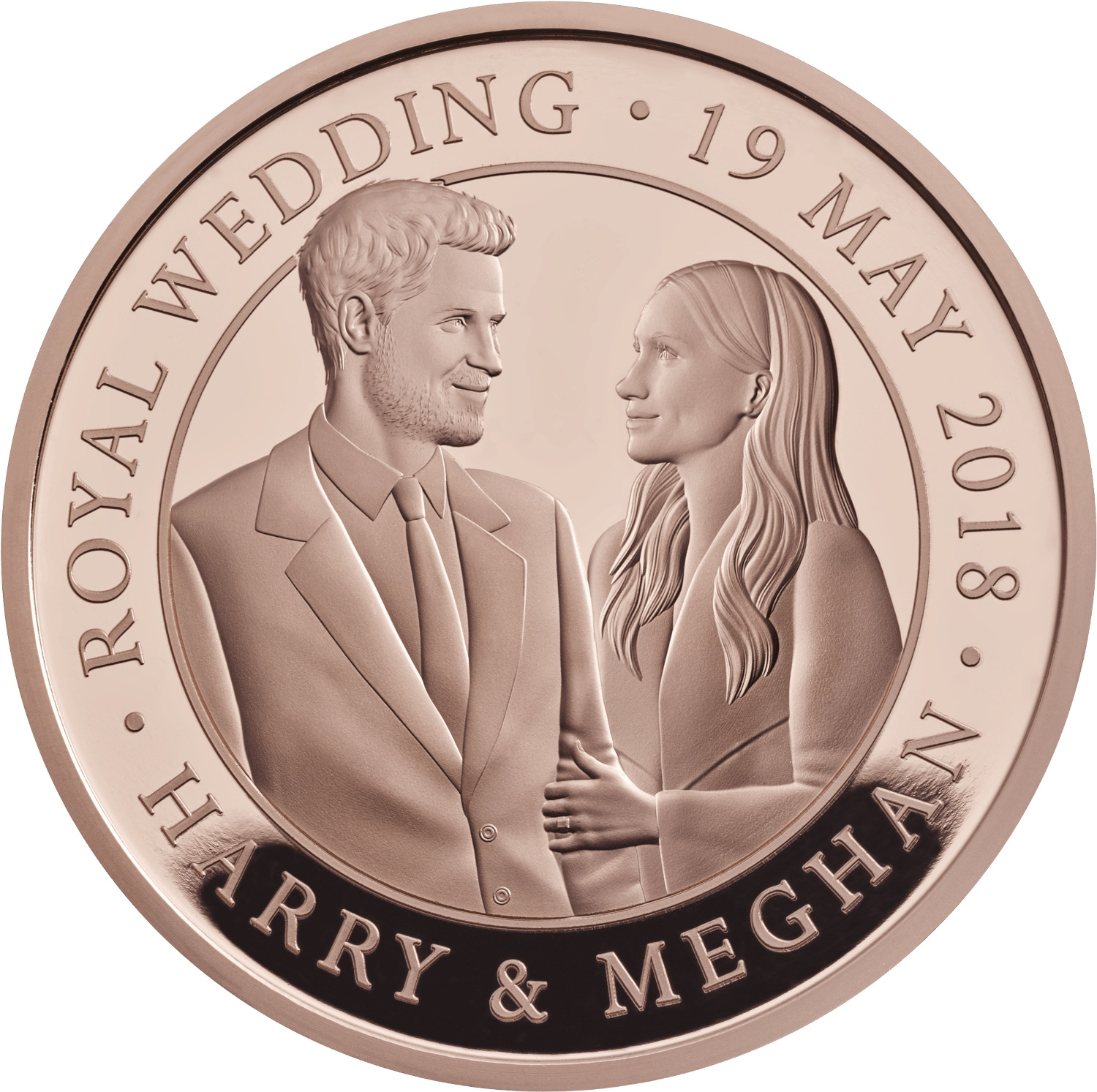 5 Pounds - Elizabeth II Royal Wedding; Gold Proof