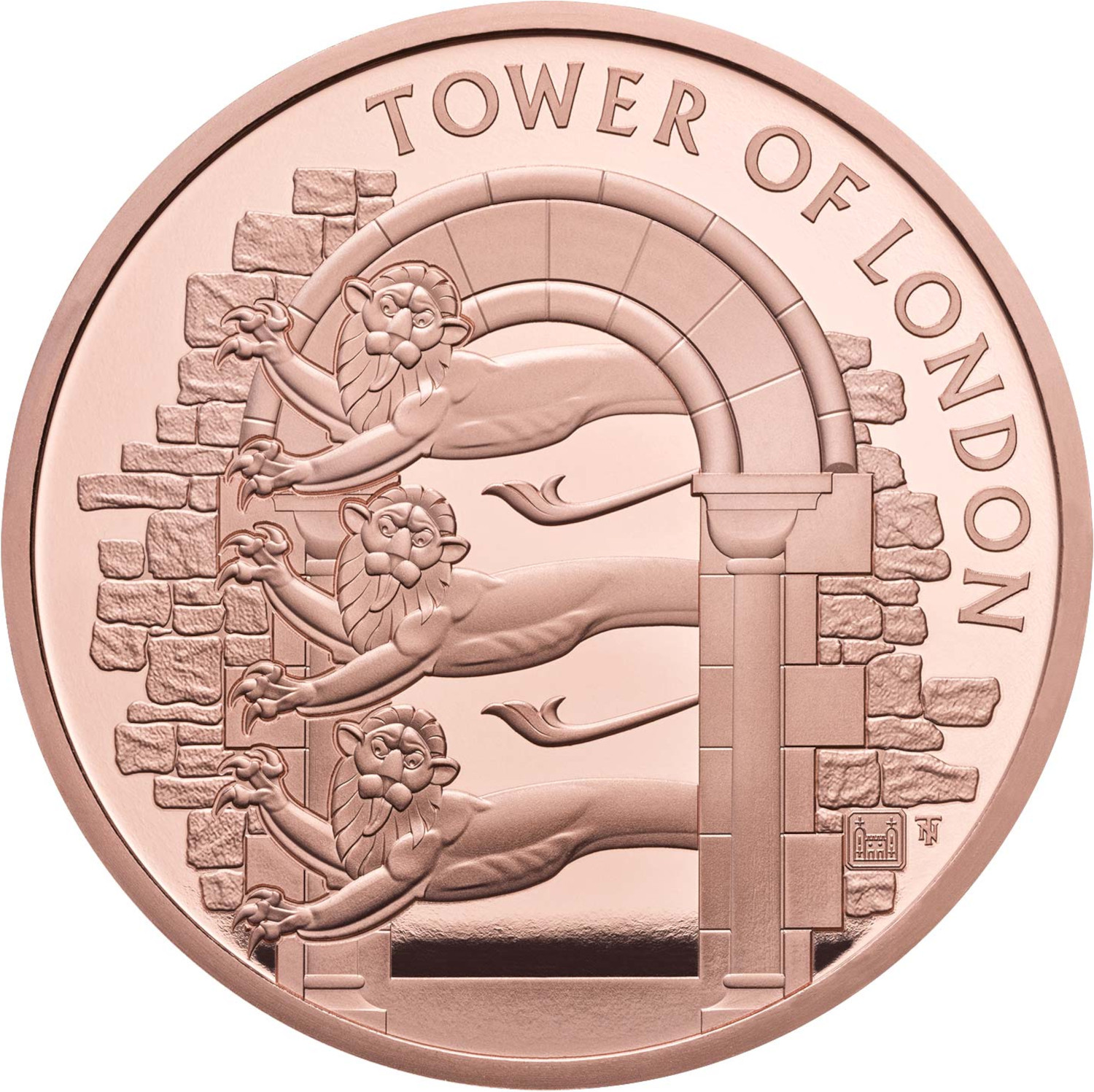 5 Pounds - Elizabeth II The Royal Menagerie; Gold Proof