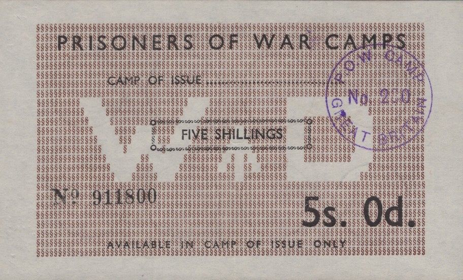 5 Shillings obverse