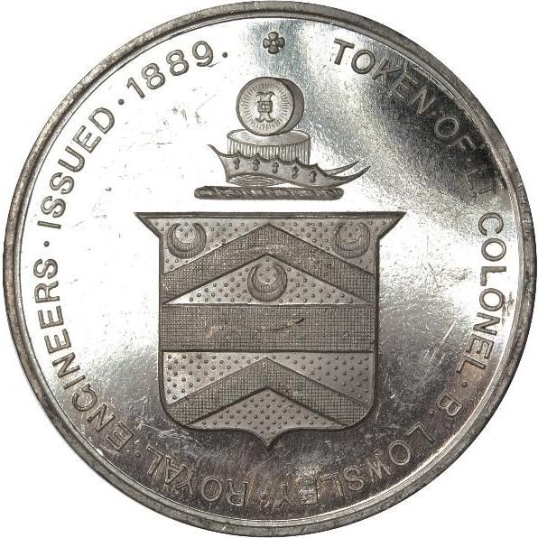 5 Shillings Hampstead Norreys; white metal obverse