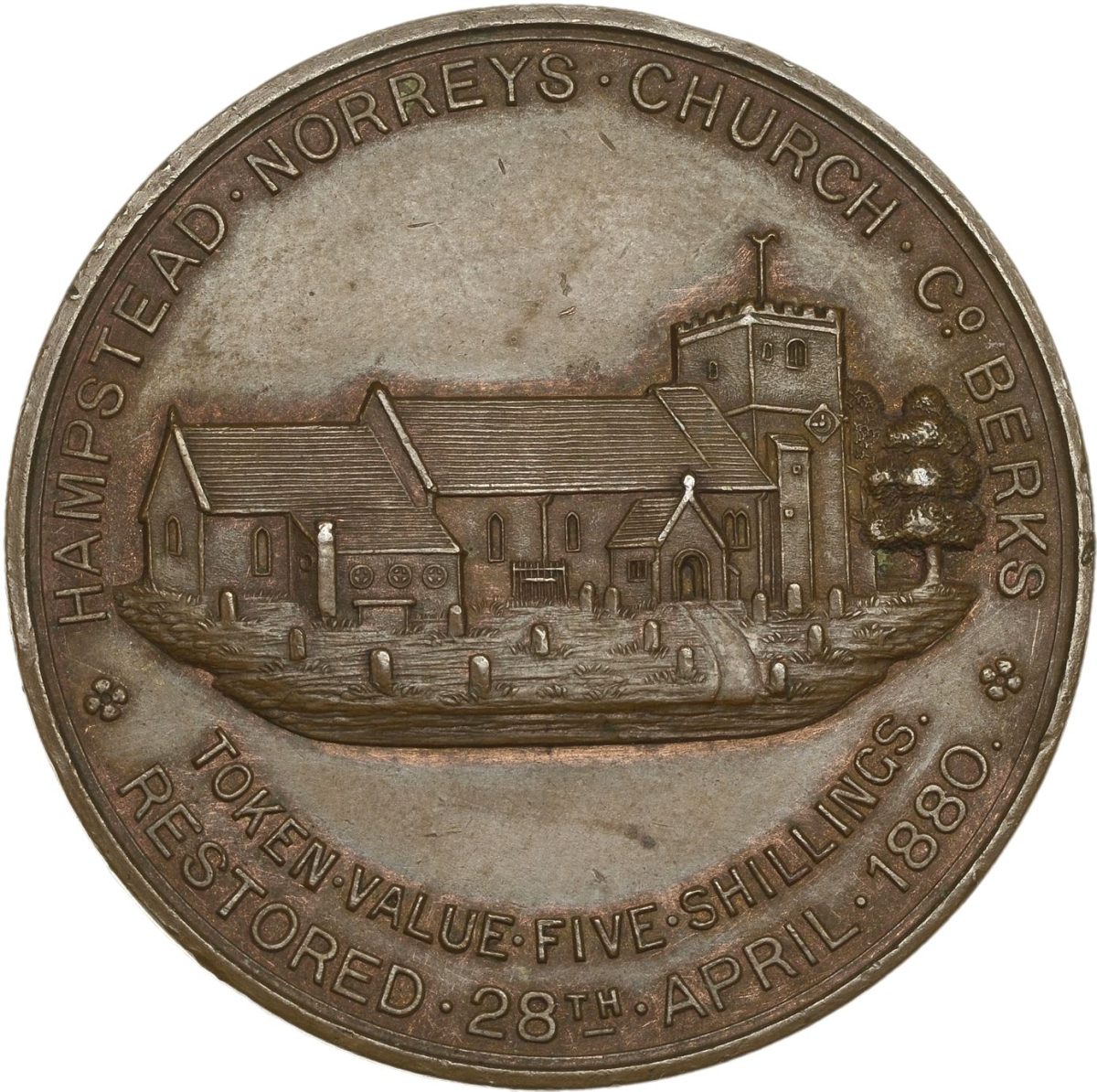 5 Shillings - Victoria Hampstead Norreys