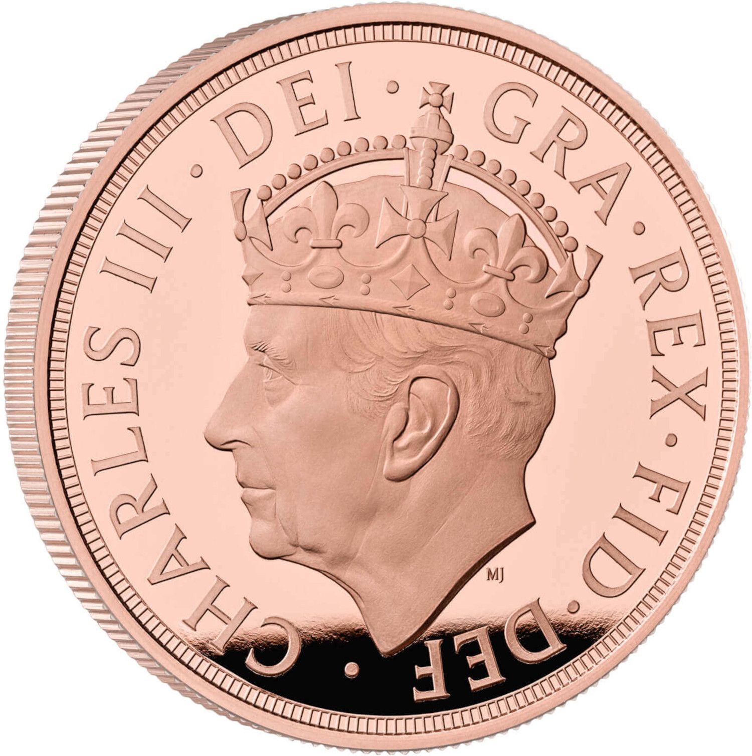 5 Sovereigns - Charles III Coronation obverse