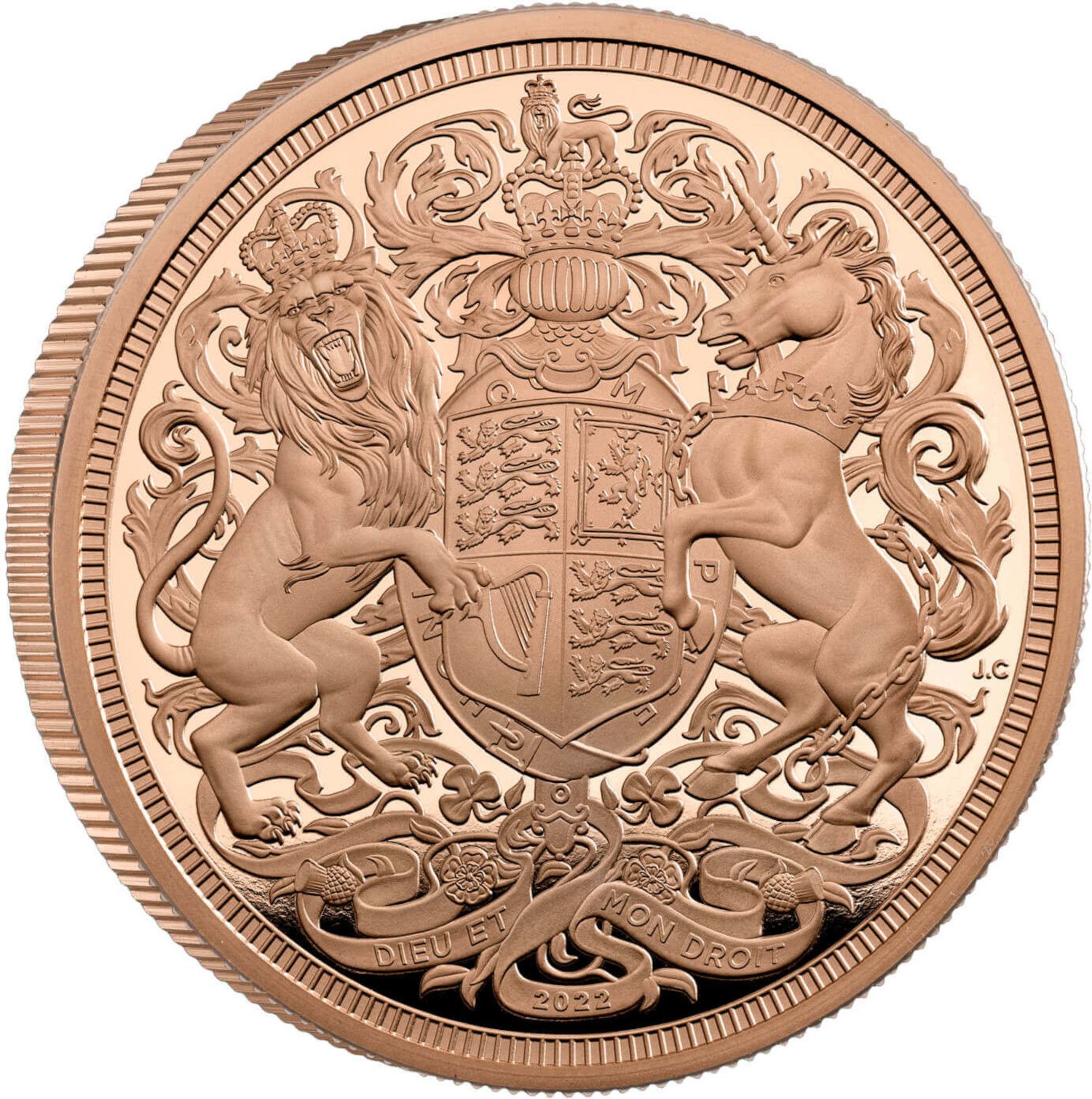 5 Sovereigns - Charles III Queen Elizabeth II Memorial reverse