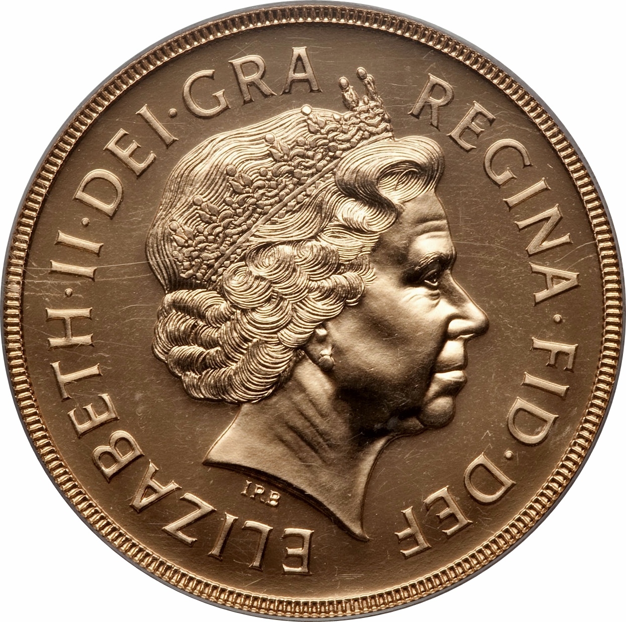 5 Sovereigns - Elizabeth II 4th portrait obverse