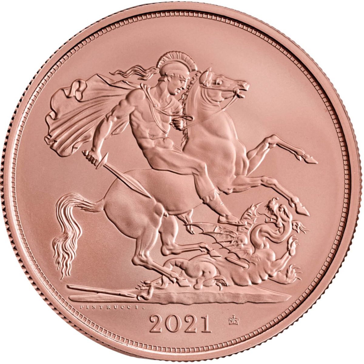 5 Sovereigns - Elizabeth II 5th portrait; Queen's 95th Birthday