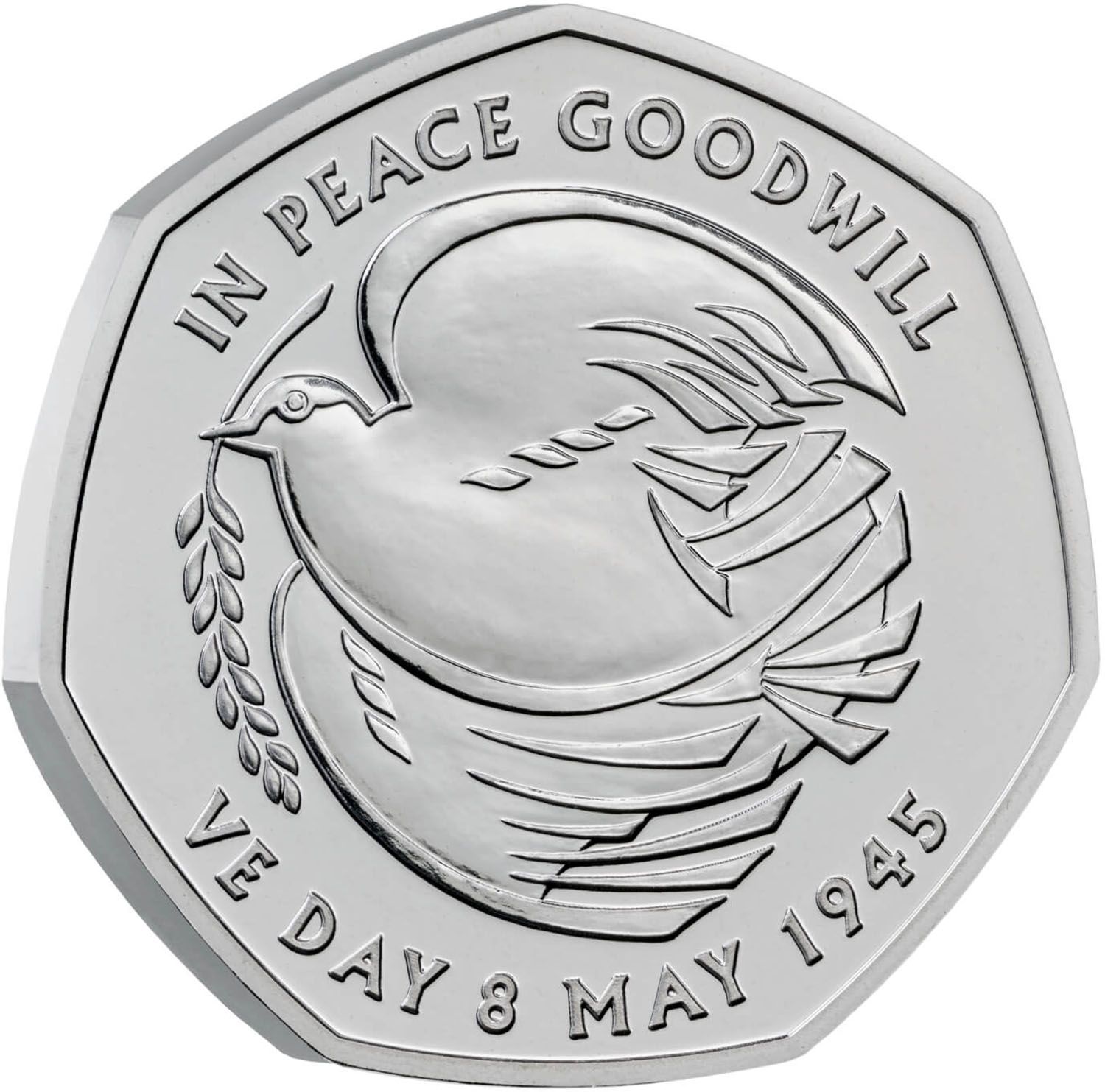 50 Pence - Charles III End of World War II