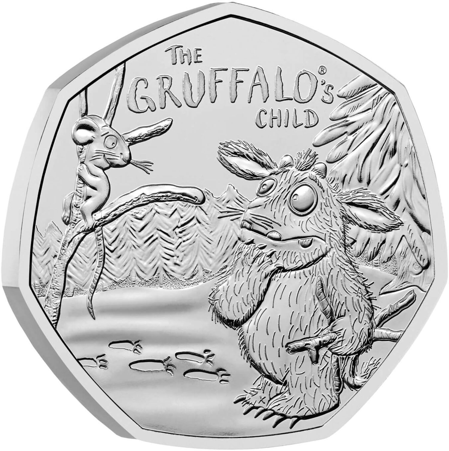50 Pence - Charles III Gruffalo's Child reverse