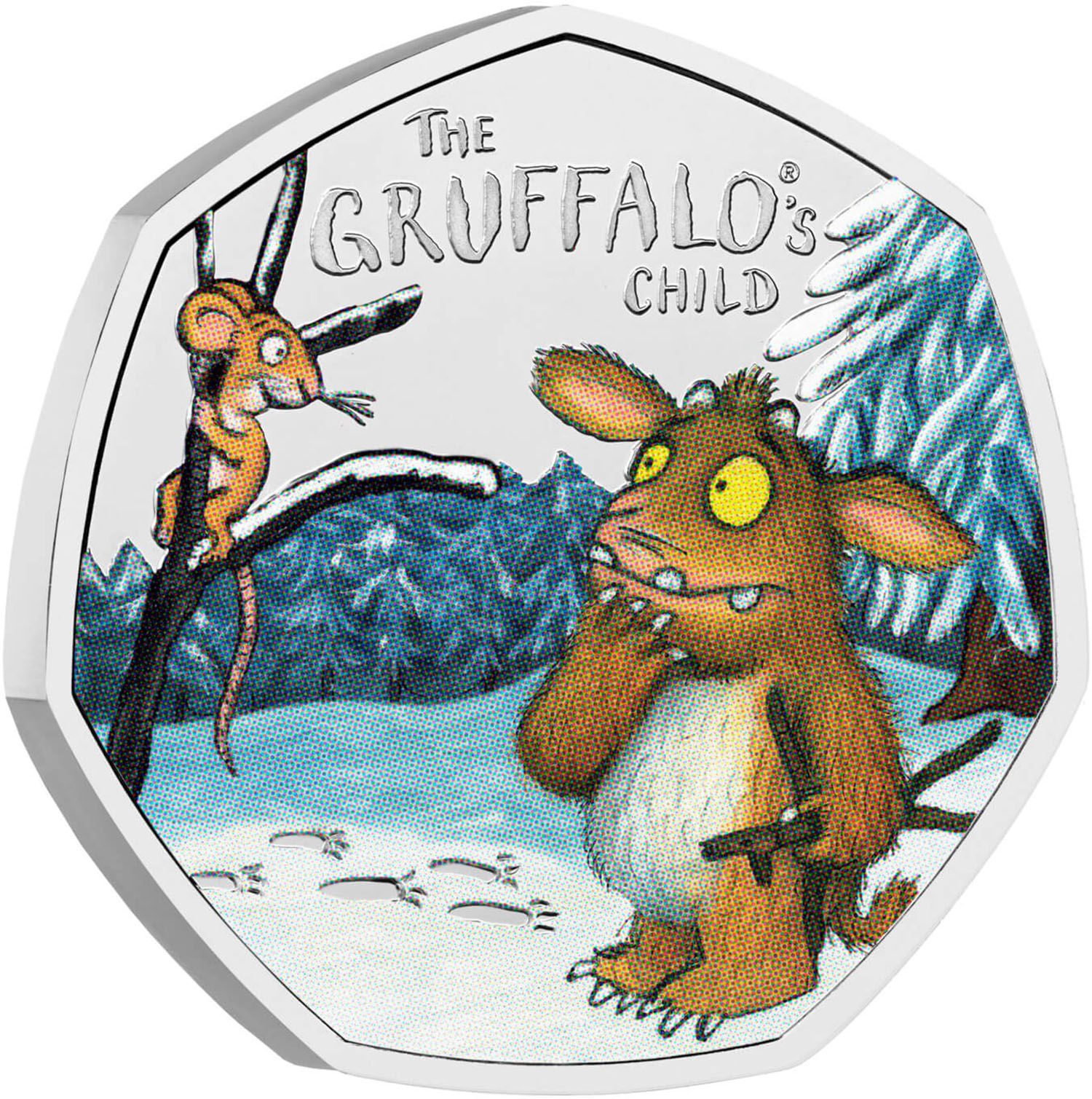 50 Pence - Charles III Gruffalo's Child reverse