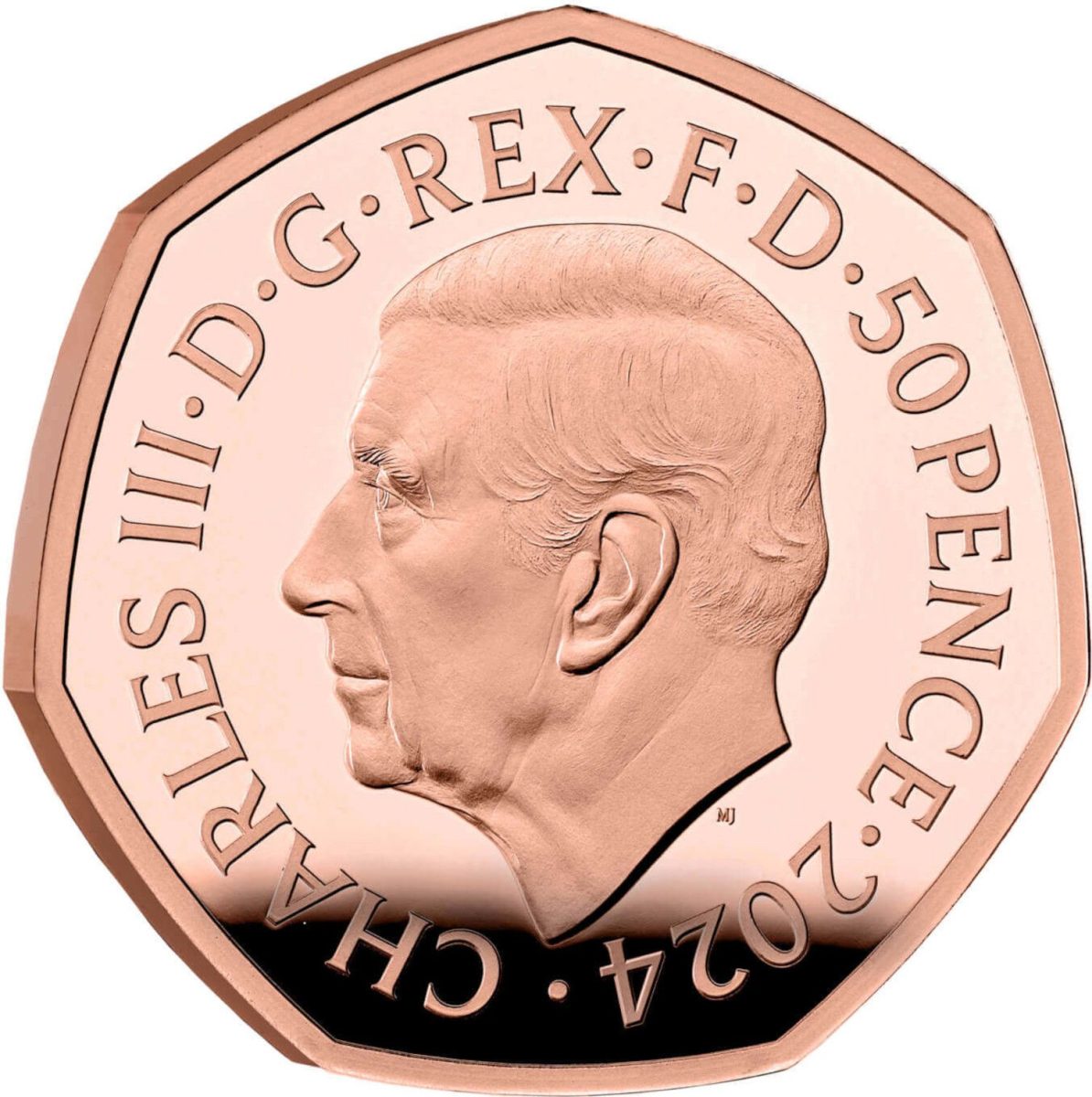 50 Pence - Charles III Han Solo and Chewbacca; Gold Proof obverse