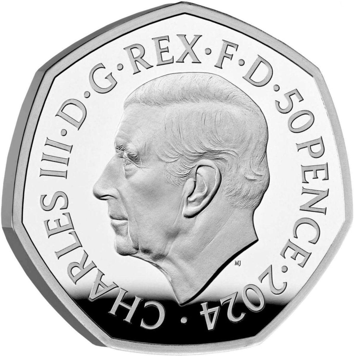 50 Pence - Charles III Han Solo and Chewbacca; Silver Proof Colour obverse