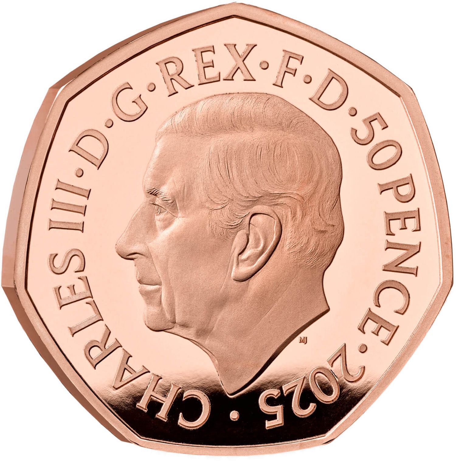 50 Pence - Charles III Mary Poppins; Gold Proof obverse