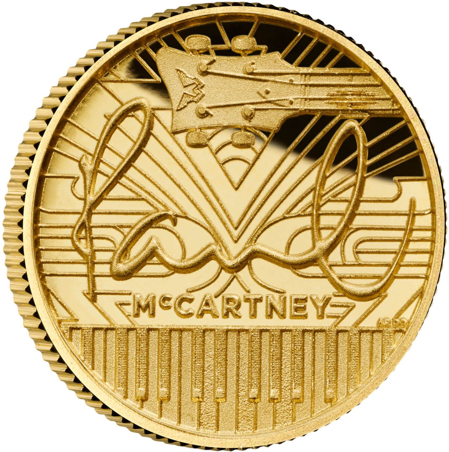 50 Pence - Charles III Paul McCartney; Gold Proof