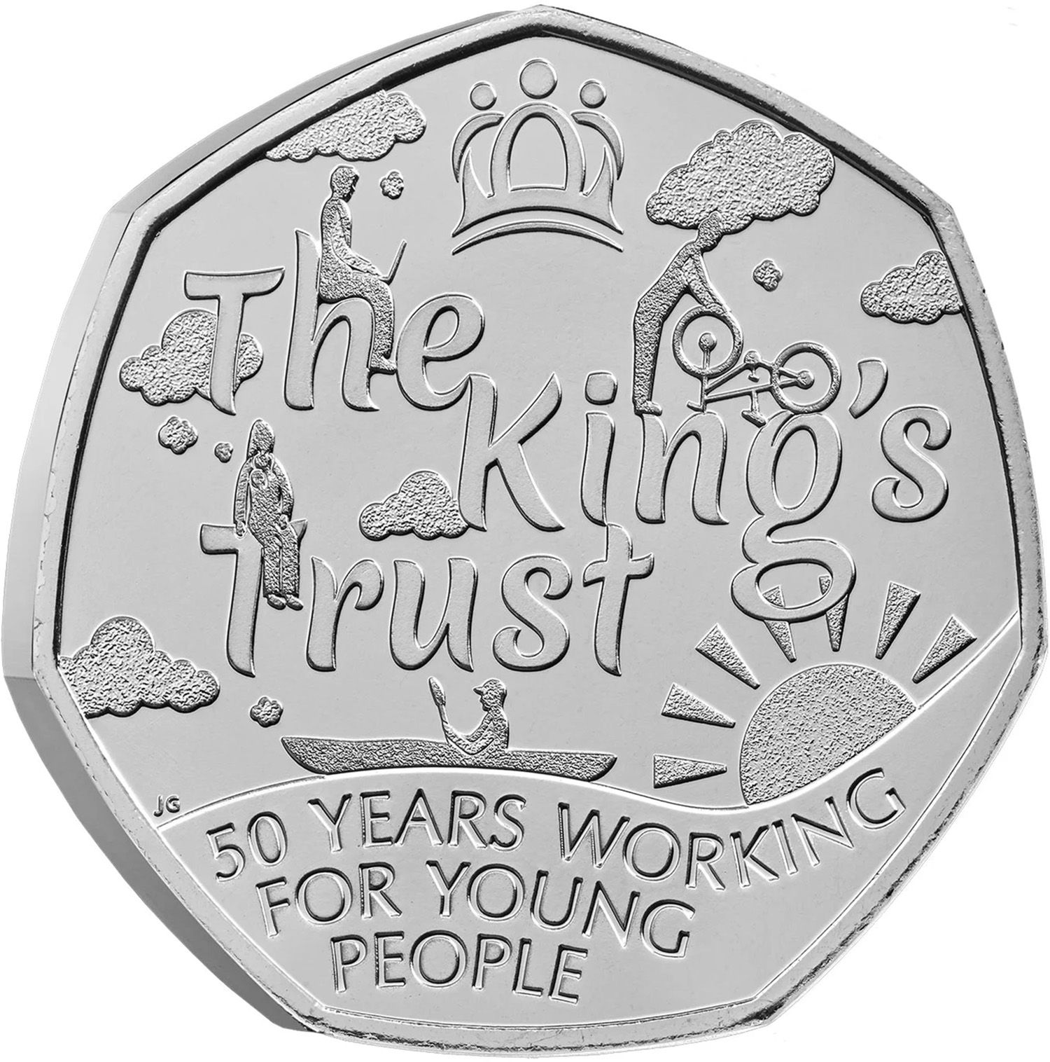 50 Pence - Charles III The King's Trust