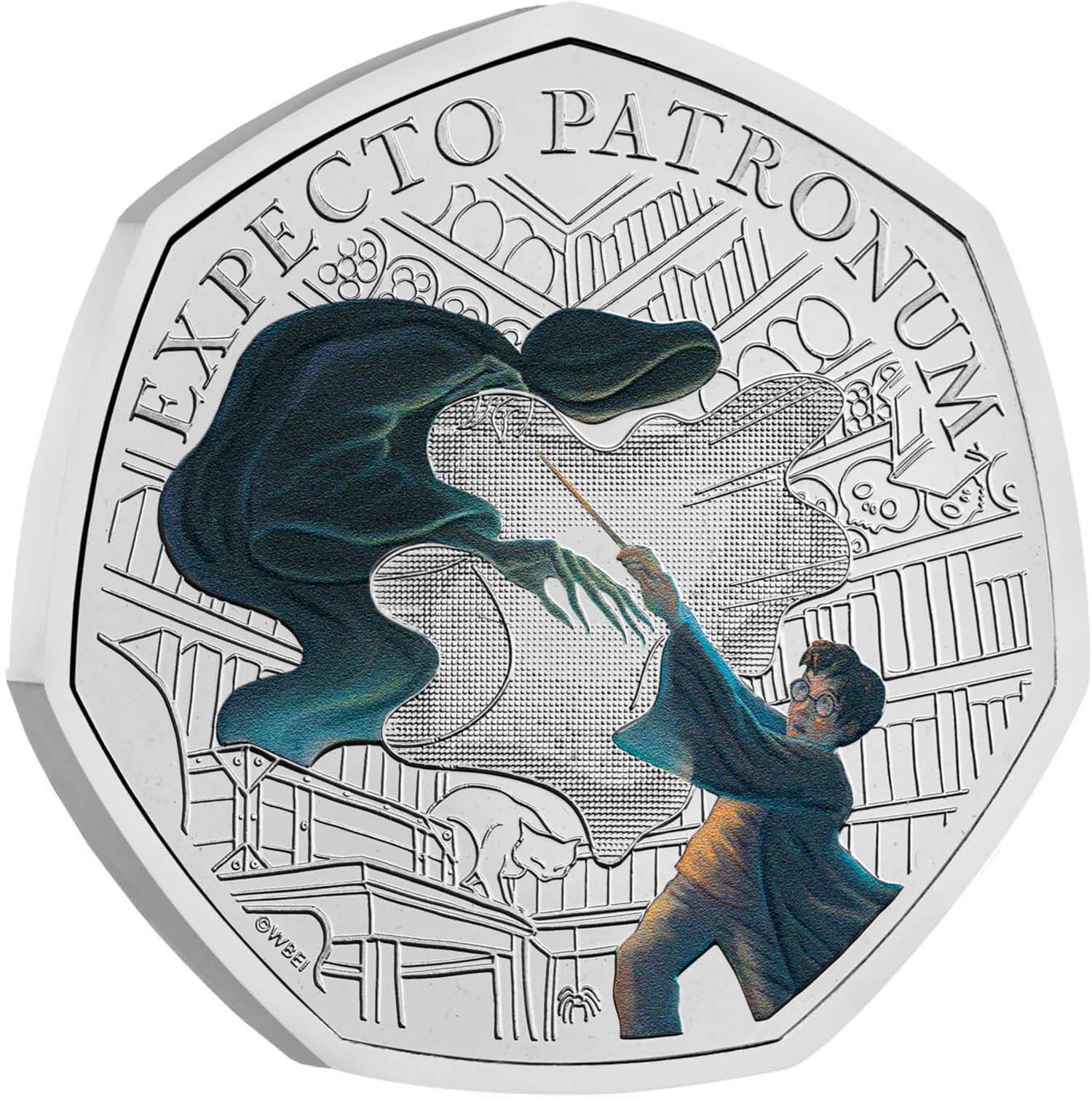 50 Pence - Charles III The Patronus reverse
