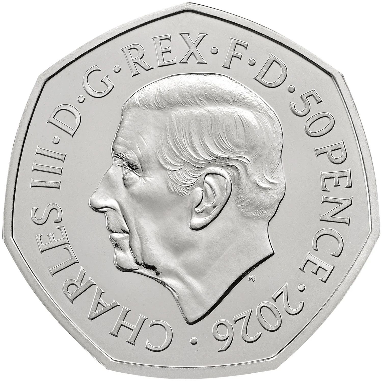 50 Pence - Charles III Winnie the Pooh - Kindness obverse