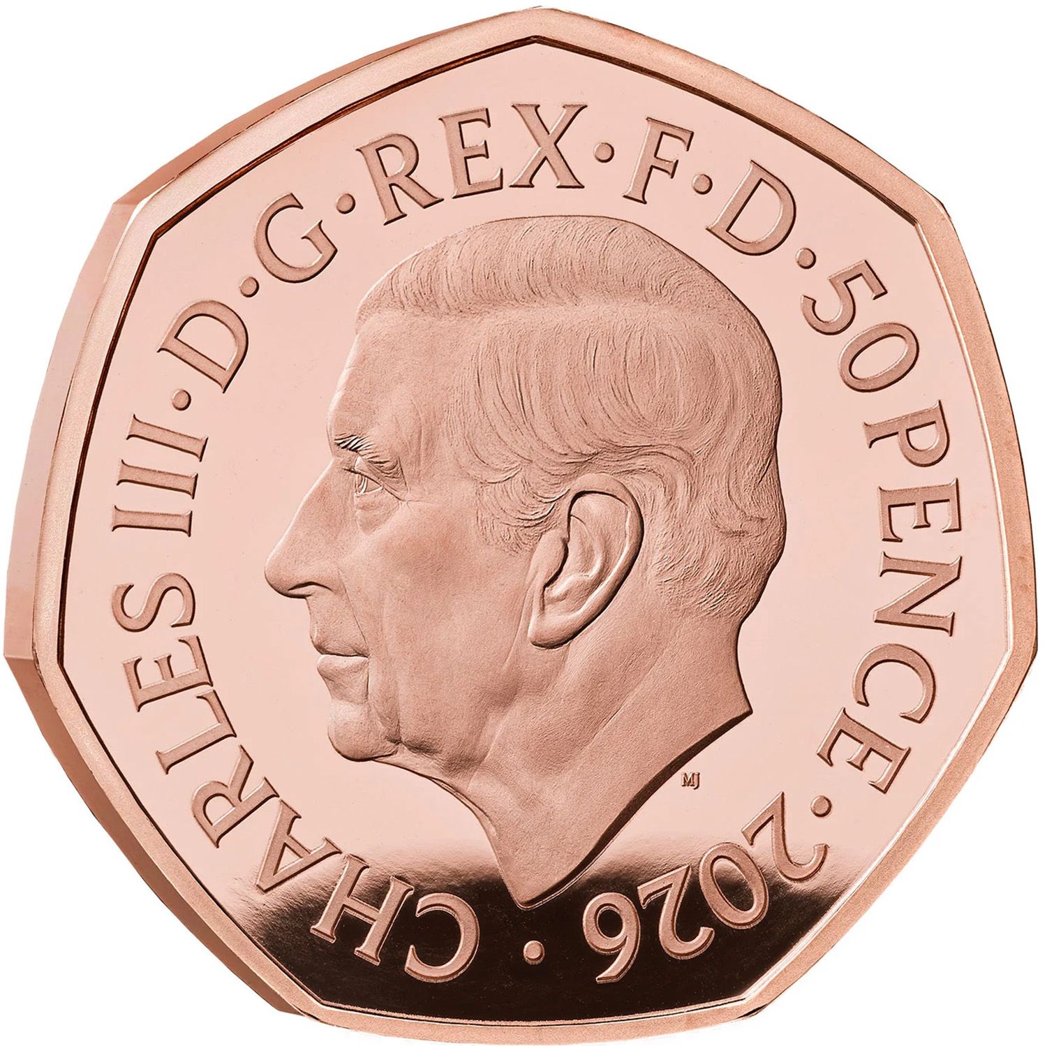 50 Pence - Charles III Winnie the Pooh - Kindness; Gold Proof obverse