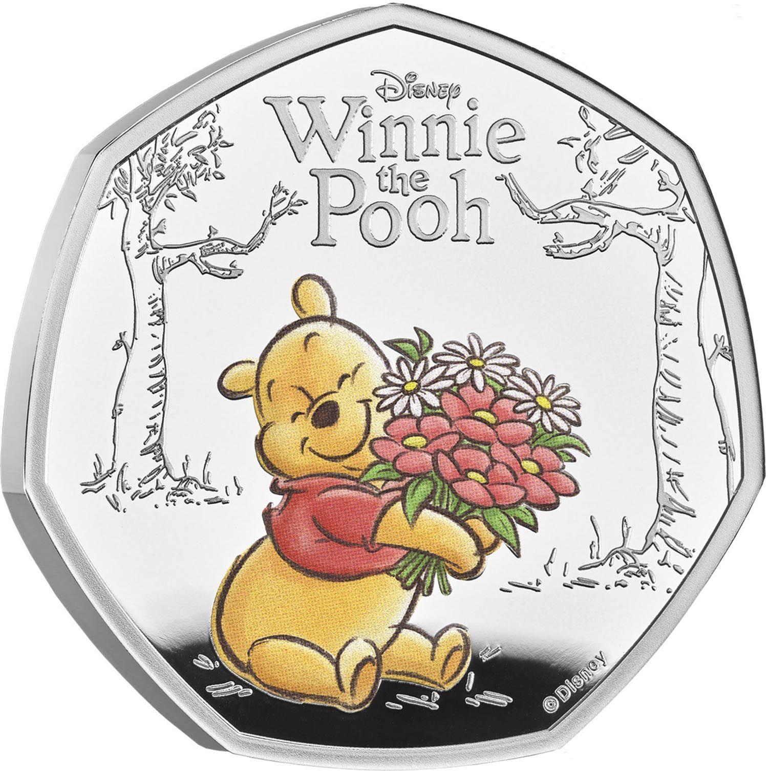 50 Pence - Charles III Winnie the Pooh - Kindness; Silver Proof