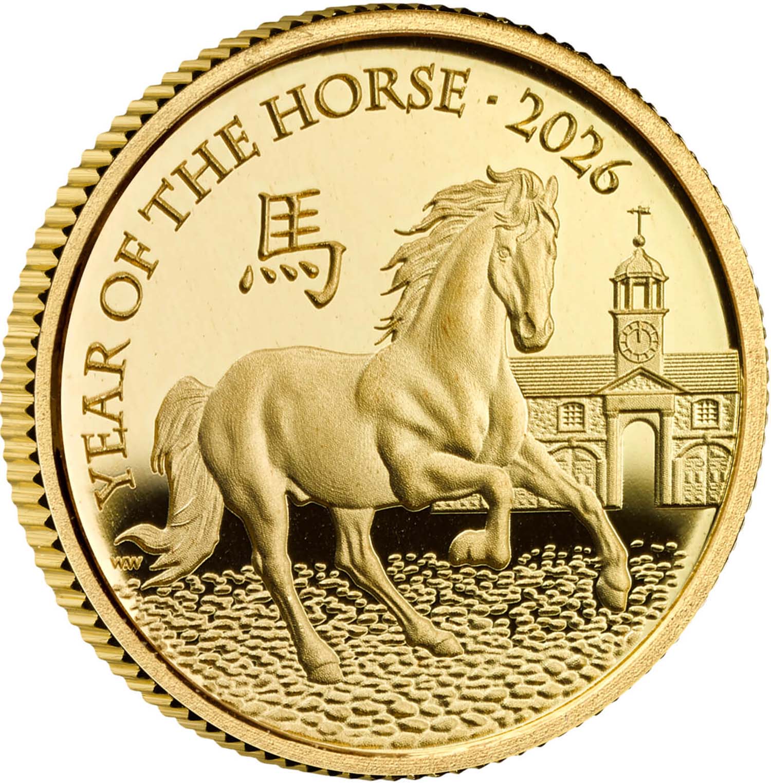 50 Pence - Charles III Year of the Horse; Gold Proof