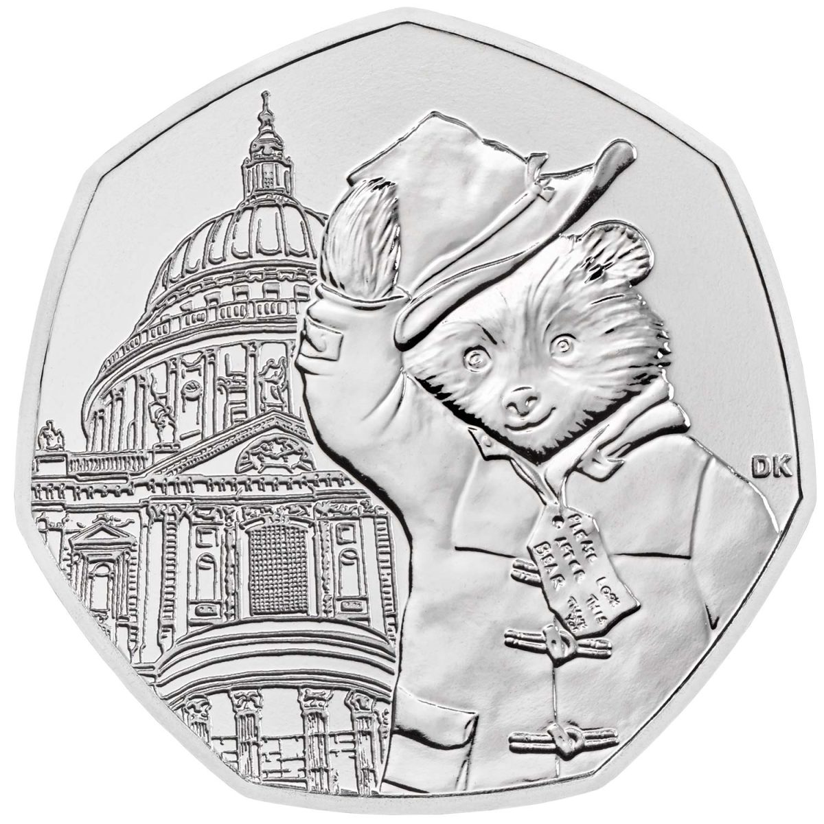 50 Pence - Elizabeth II 5th Portrait; Paddington at St Paul's