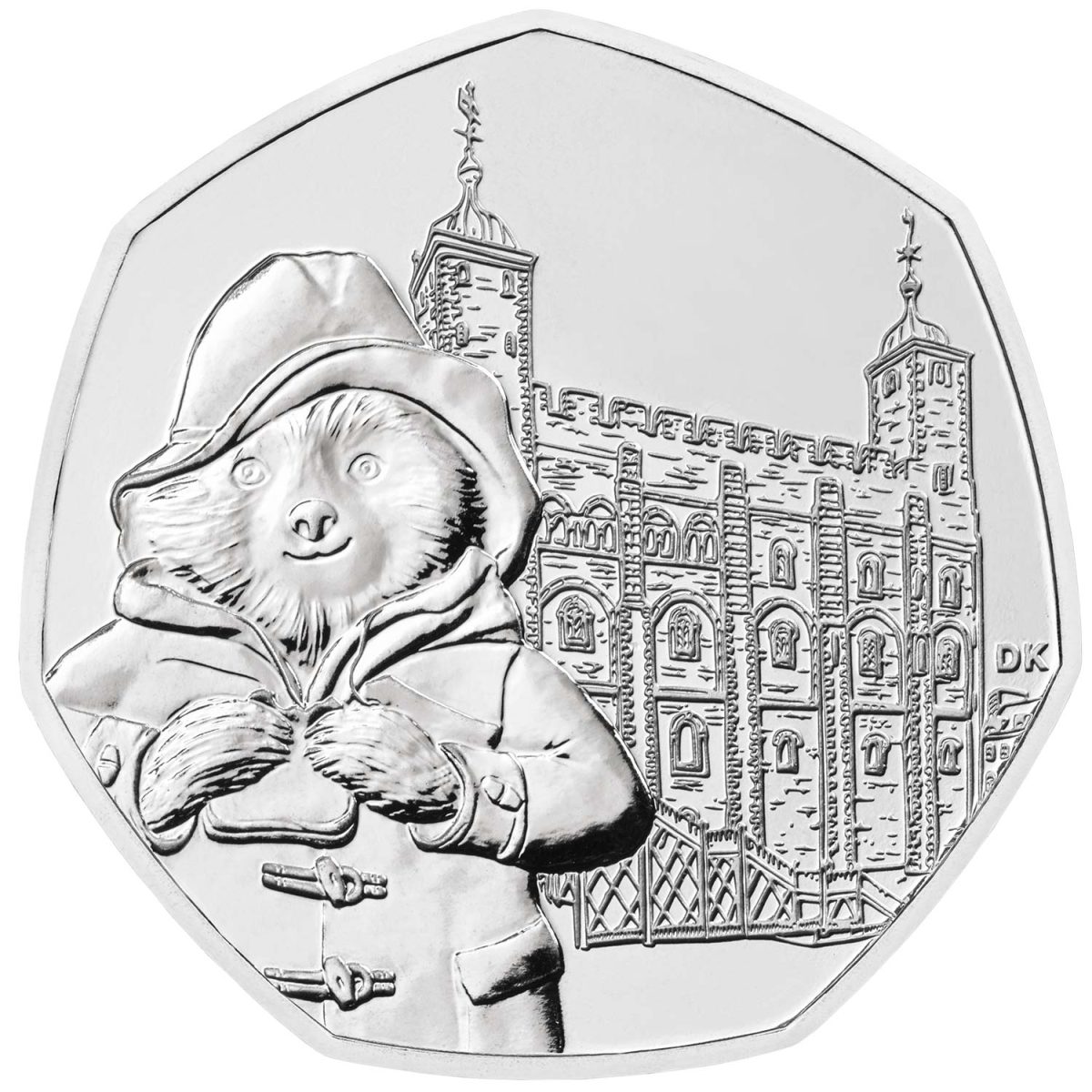 50 Pence - Elizabeth II 5th portrait; Paddington at the Tower