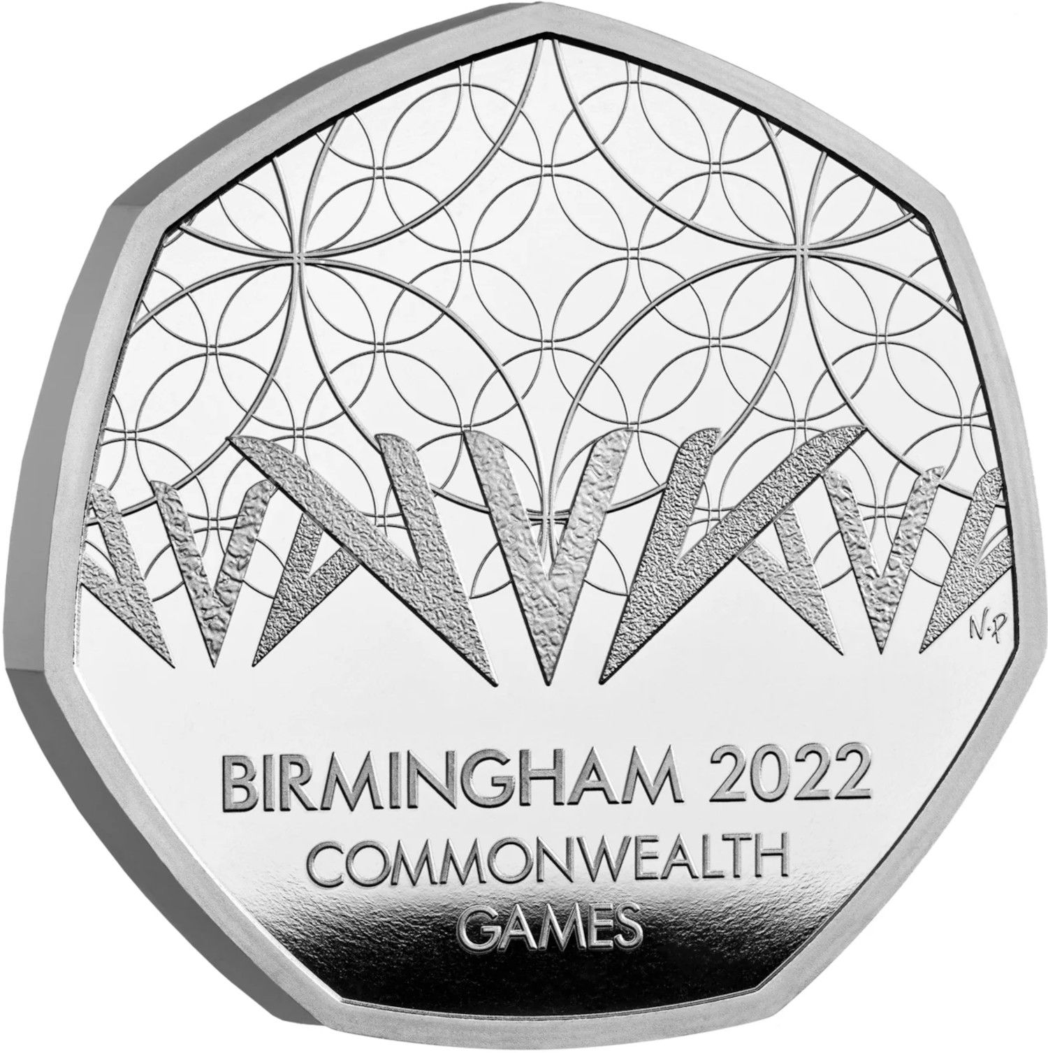 50 Pence - Elizabeth II 5th portrait; XXII Commonwealth Games reverse