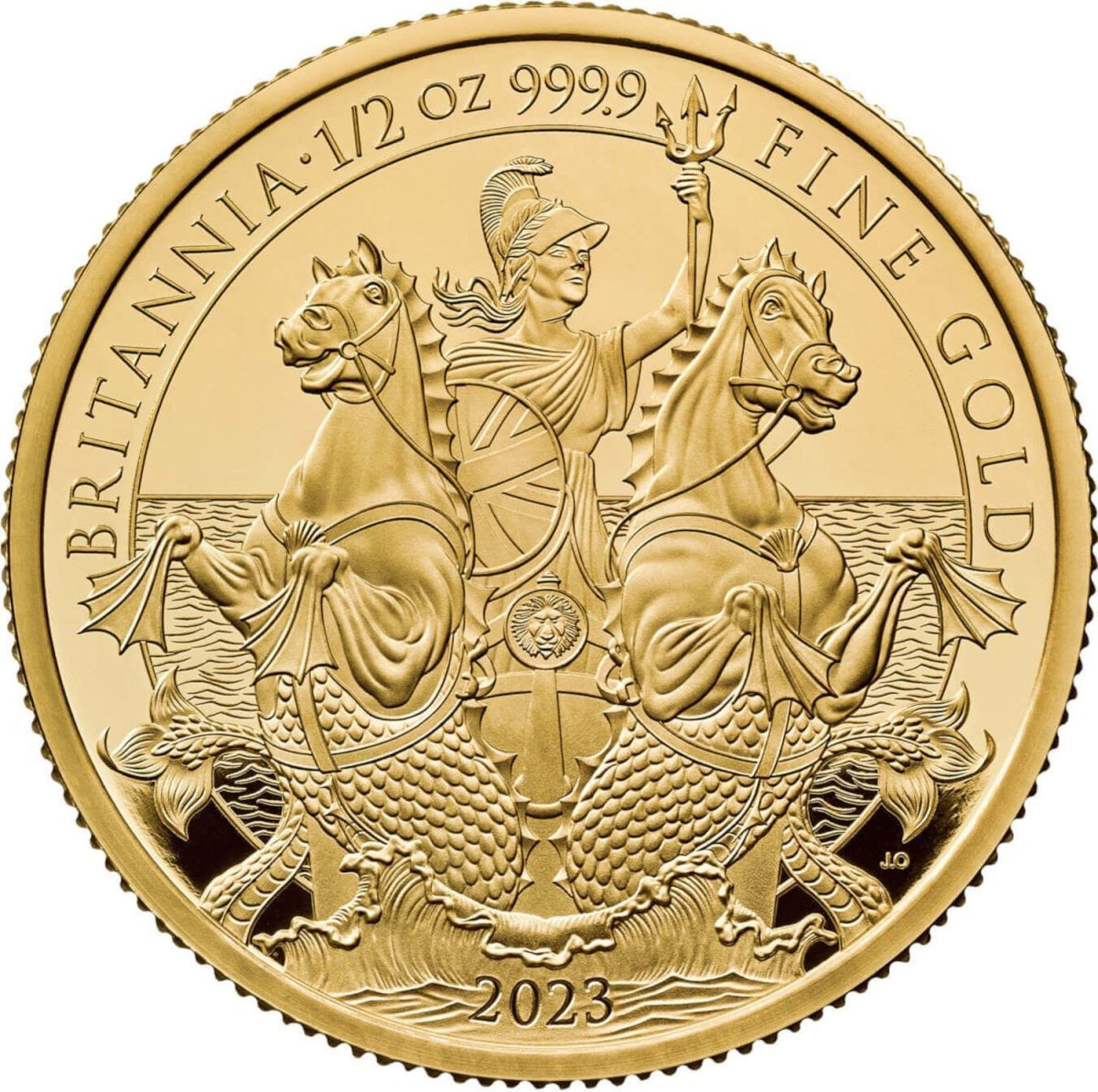50 Pounds - Charles III 1/2 oz Fine Gold