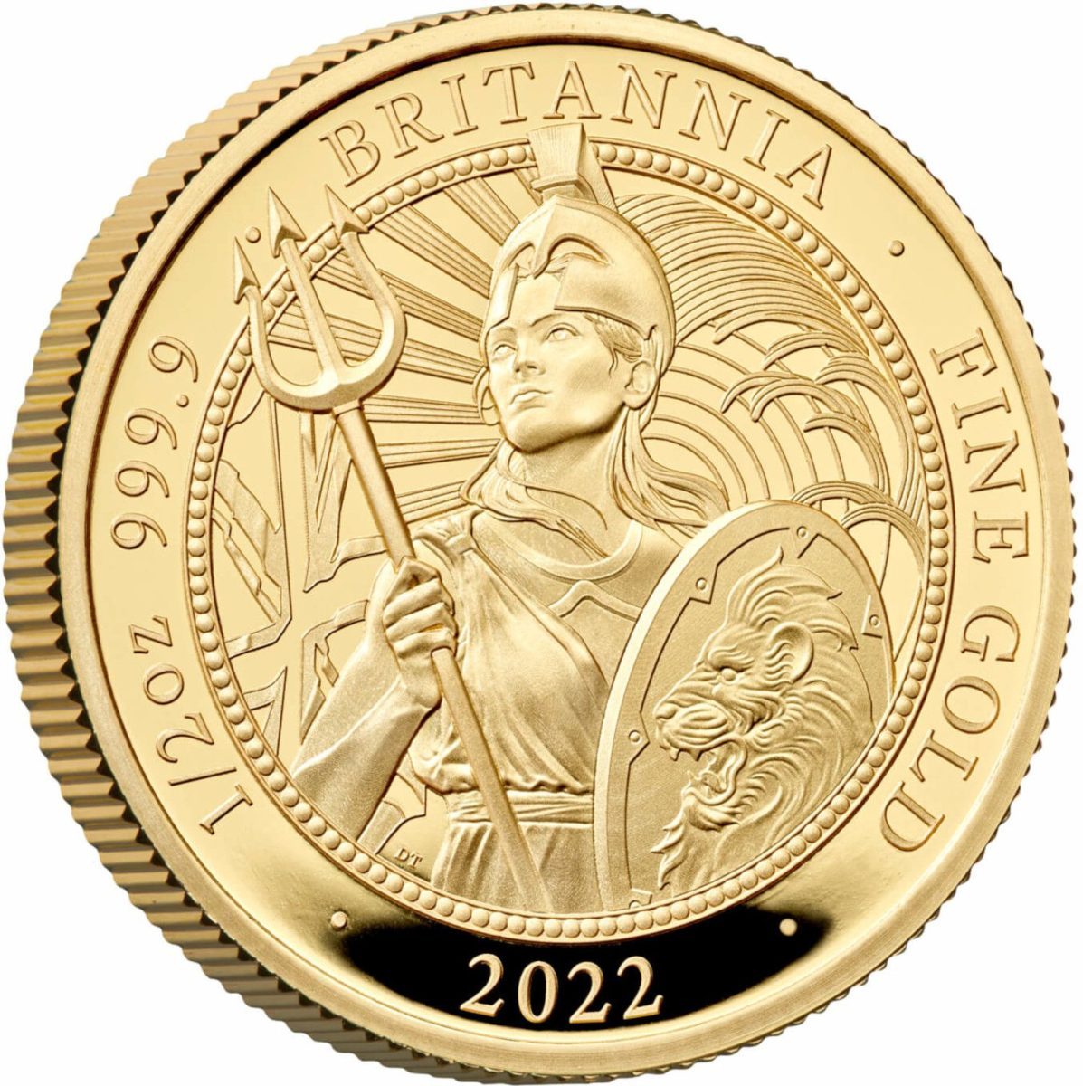 50 Pounds - Elizabeth II 5th portrait; 1/2 oz Fine Gold