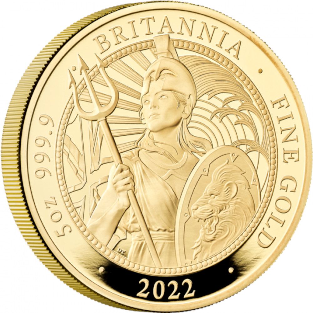 500 Pounds - Elizabeth II 5th portrait; 5 oz Fine Gold