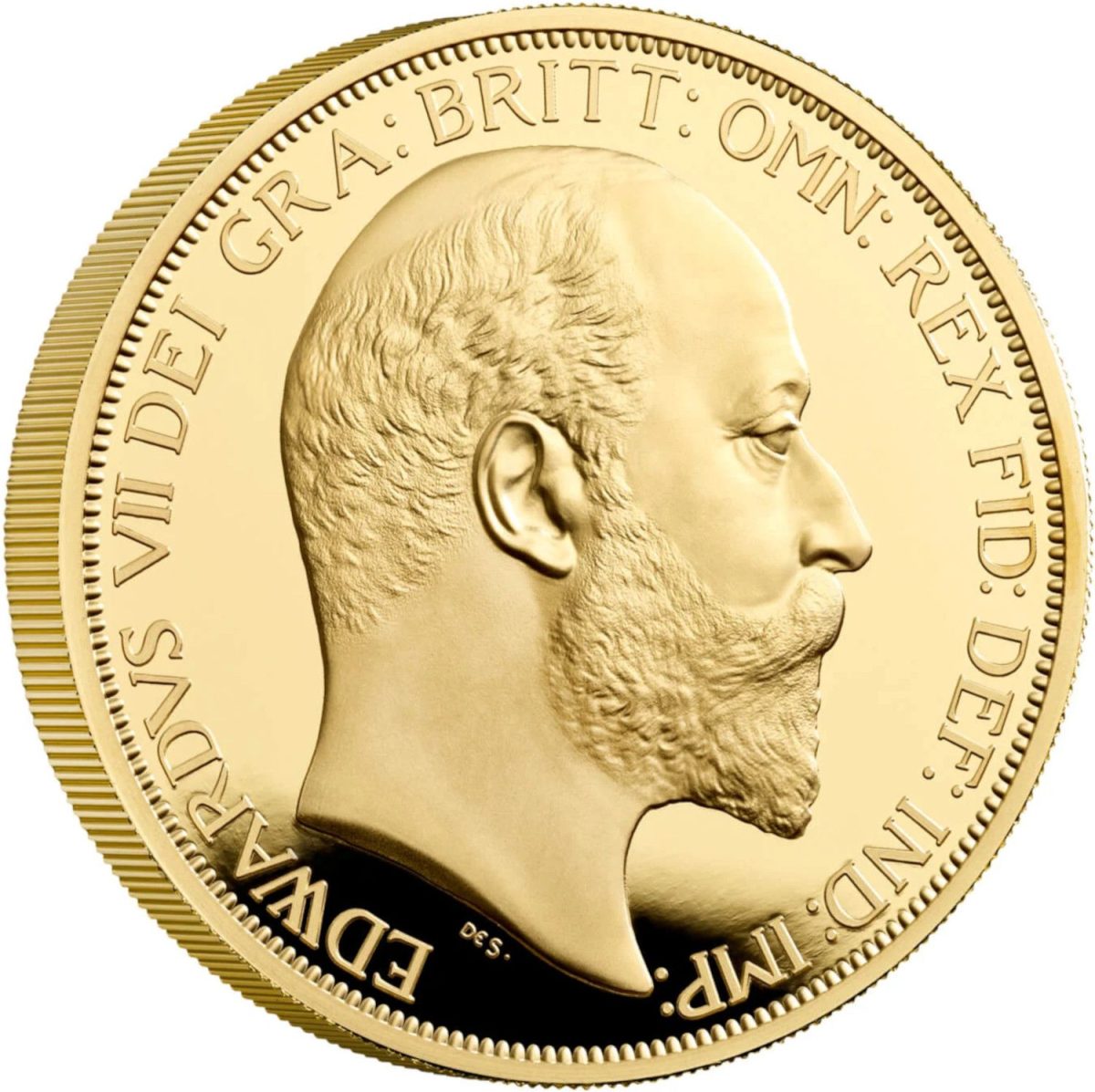 500 Pounds - Elizabeth II Edward VII; Gold Proof
